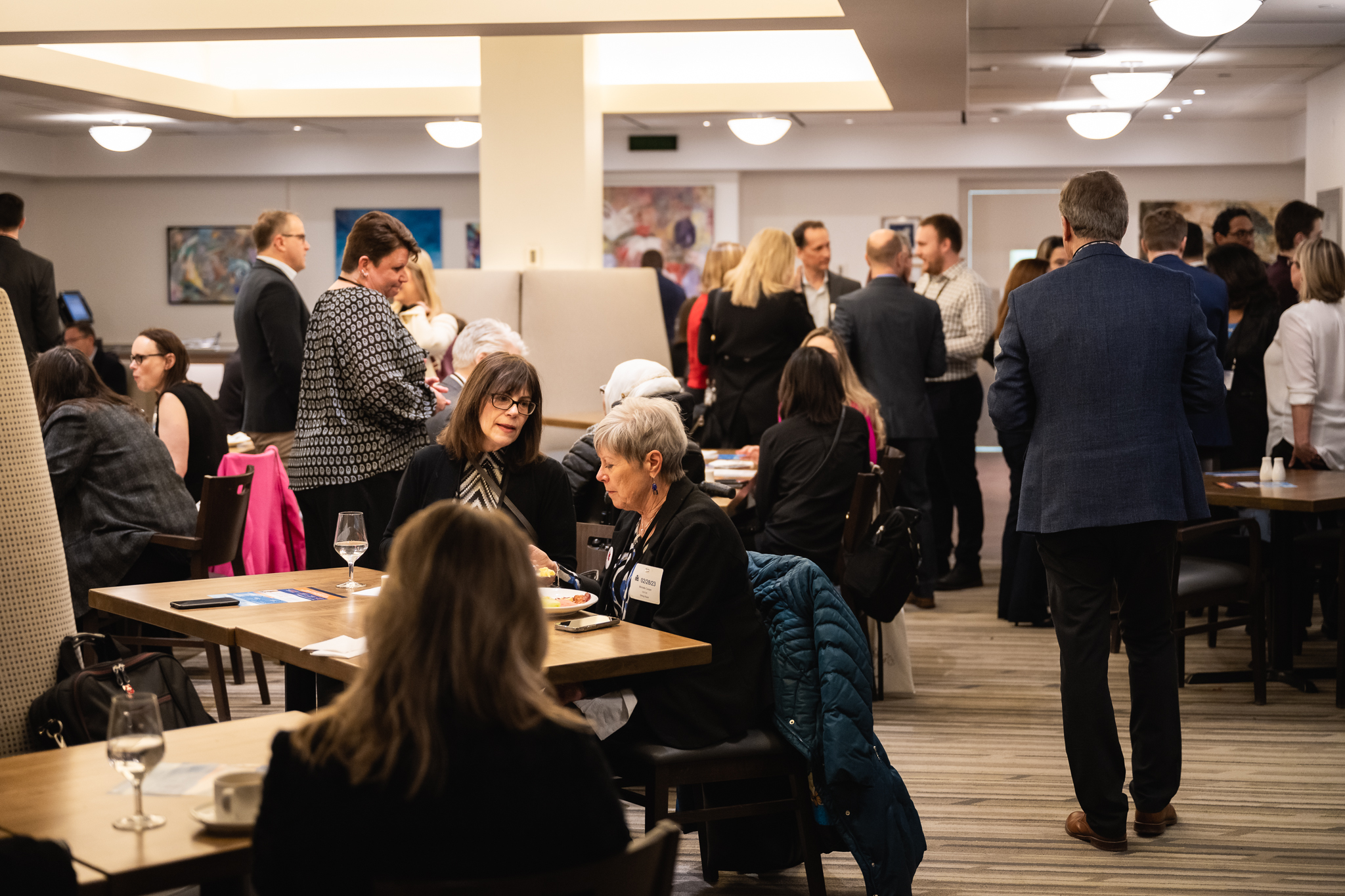 Community gathering at Worsley Pioneer Club